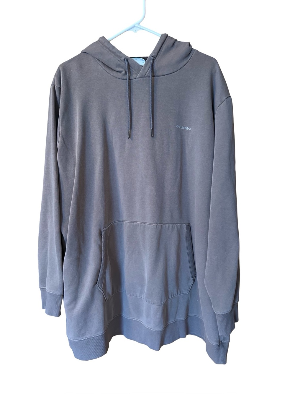 Columbia Brown Hoodie Tunic Dress Women’s 3X